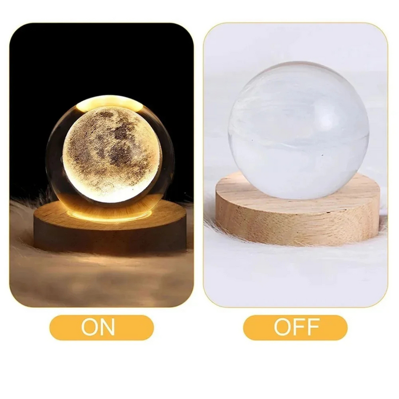 Luminária Galáxia Luz Noturna 3D - decoração perfeita